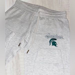 Michigan State Spartans Sweatpants size M; never worn.